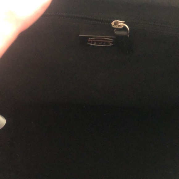 Talbots Brown and Tan Straw Bag with Plastic Tortoiseshell Handles - Picture 6 of 11